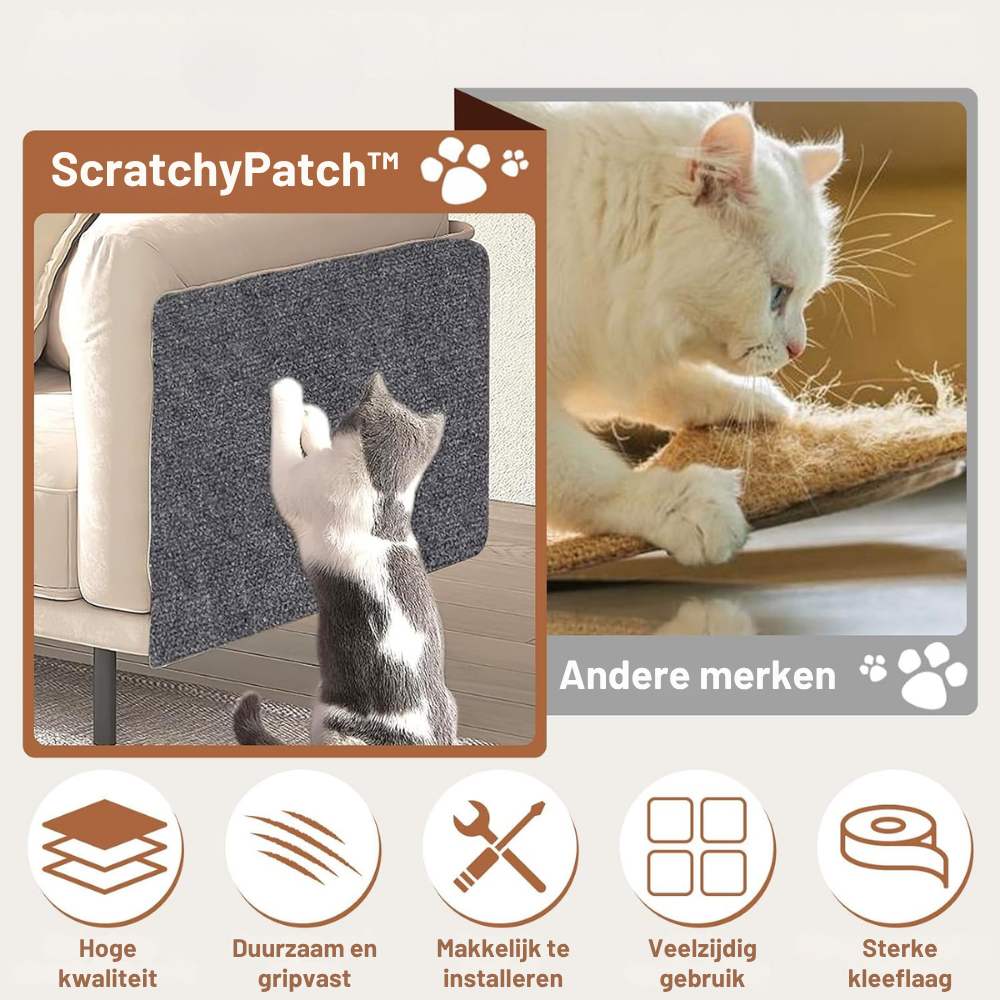 ScratchyPatch™ - Beschermt uw meubels tegen krassen