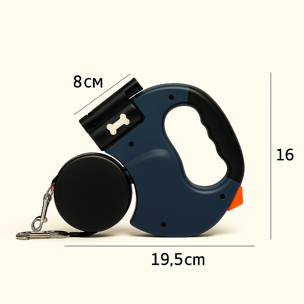 LeashBuddy™ - 2-in-1 Intrekbare Lijn