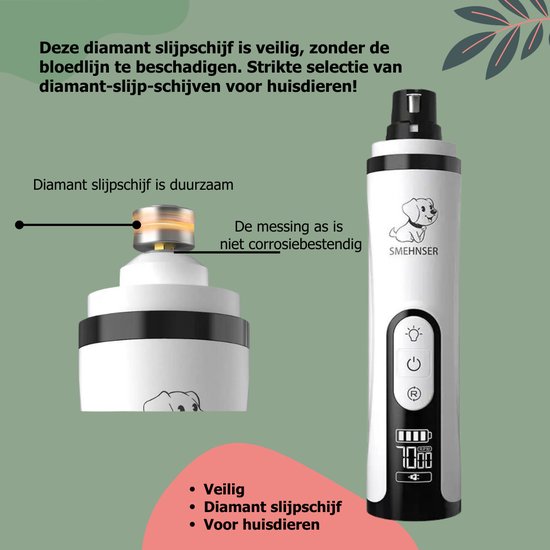 PawPerfect™ - Elektrische Nagelslijper