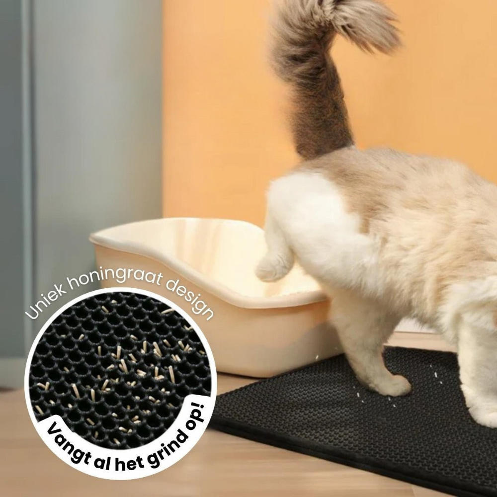 PawPad™ - Innovatieve Kattenbak Mat