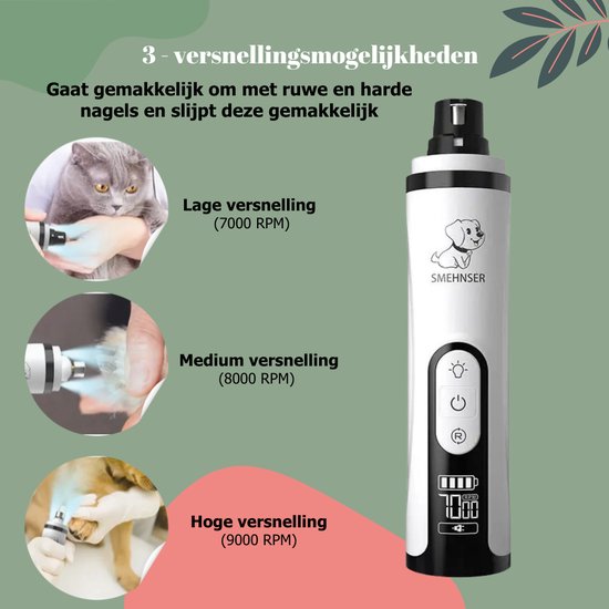 PawPerfect™ - Elektrische Nagelslijper
