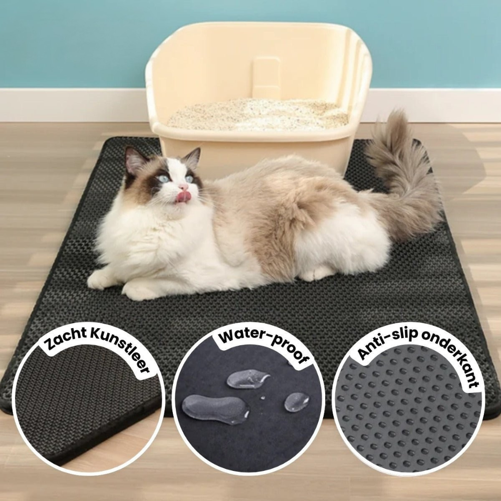 PawPad™ - Innovatieve Kattenbak Mat