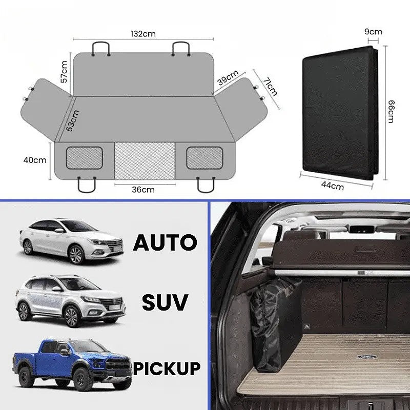 PawProtect - Stevige honden autostoelhoes 2.0