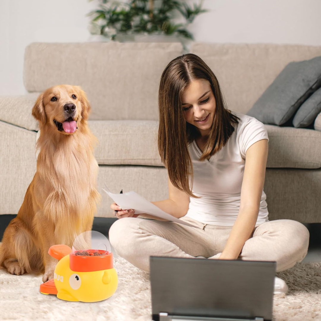 PawPush™ - Innovatieve Voerbak