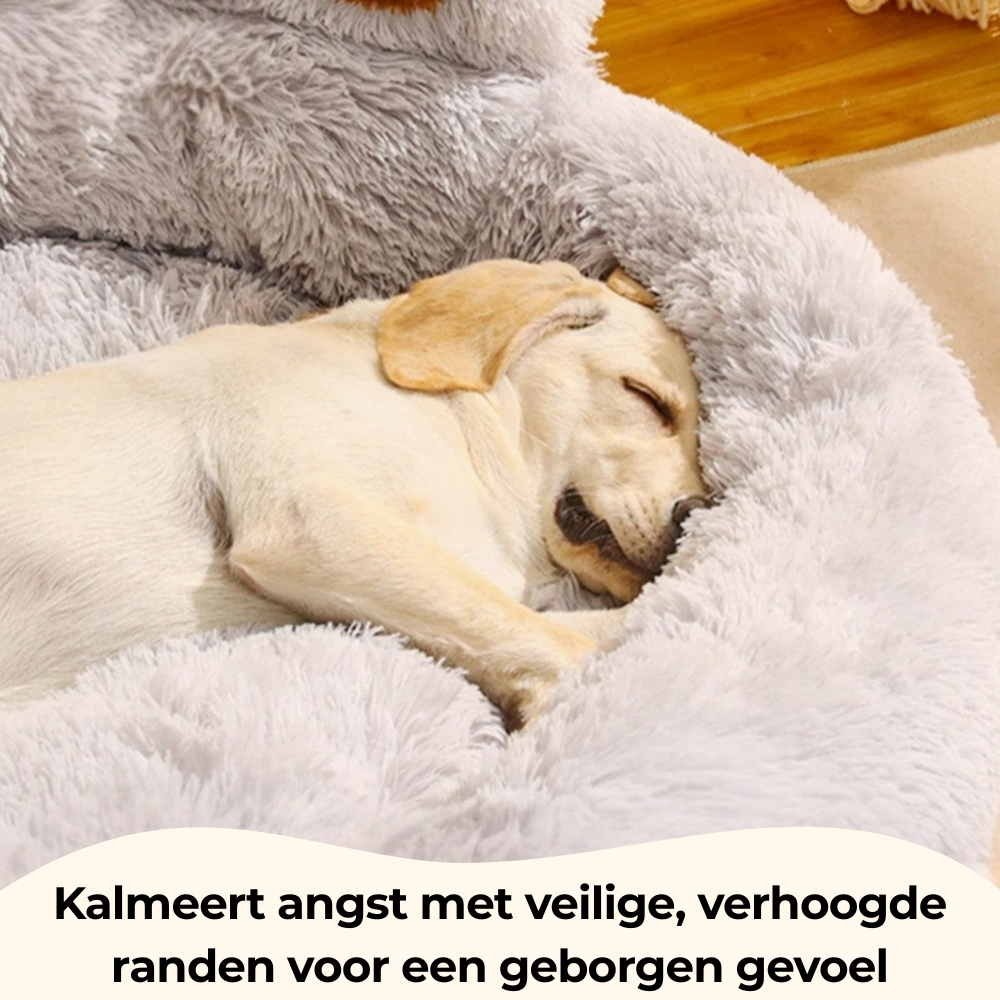 PawPlush™ - Luxe Pootvormige Slaapmand