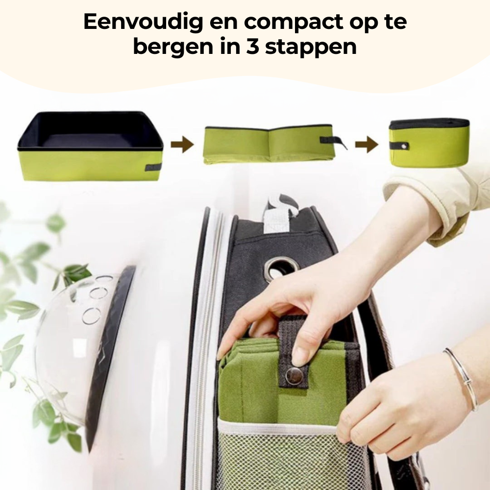 TravelTidy™ - Opvouwbare Kattenbak