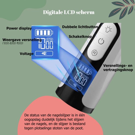 PawPerfect™ - Elektrische Nagelslijper