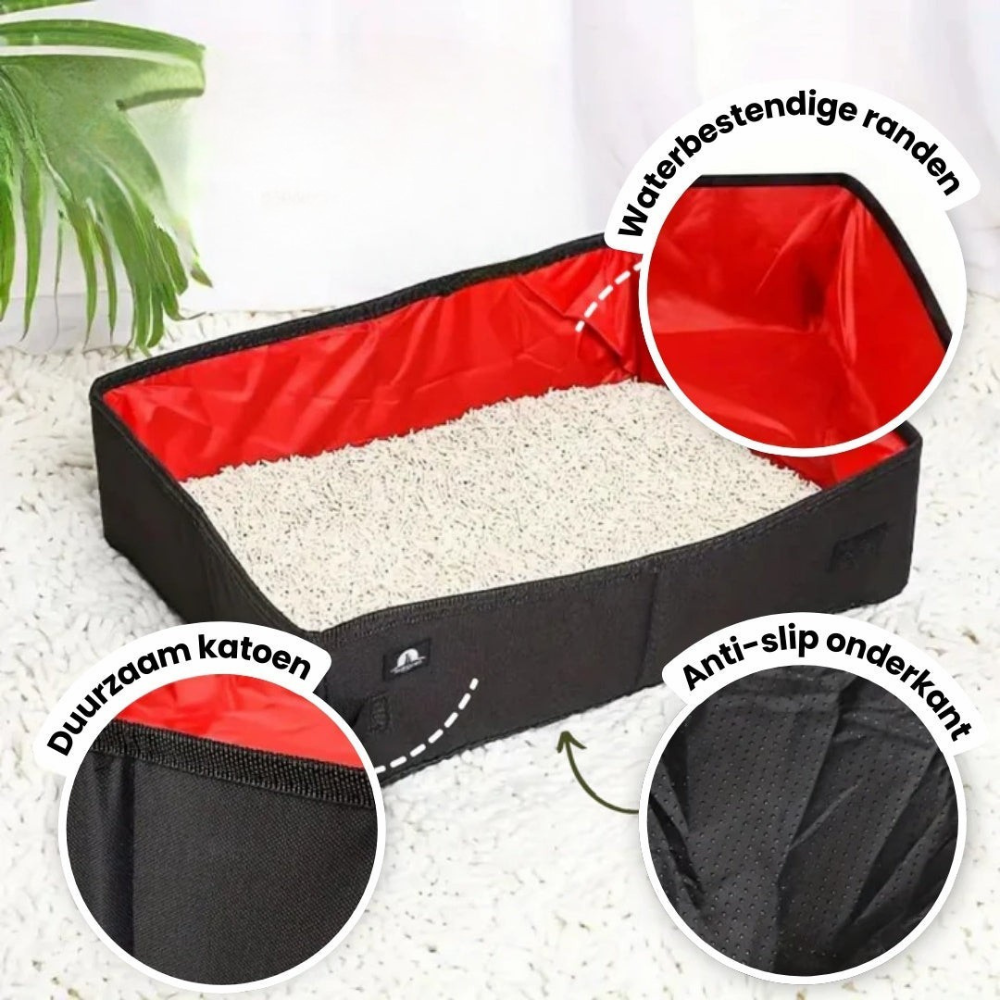 TravelTidy™ - Opvouwbare Kattenbak