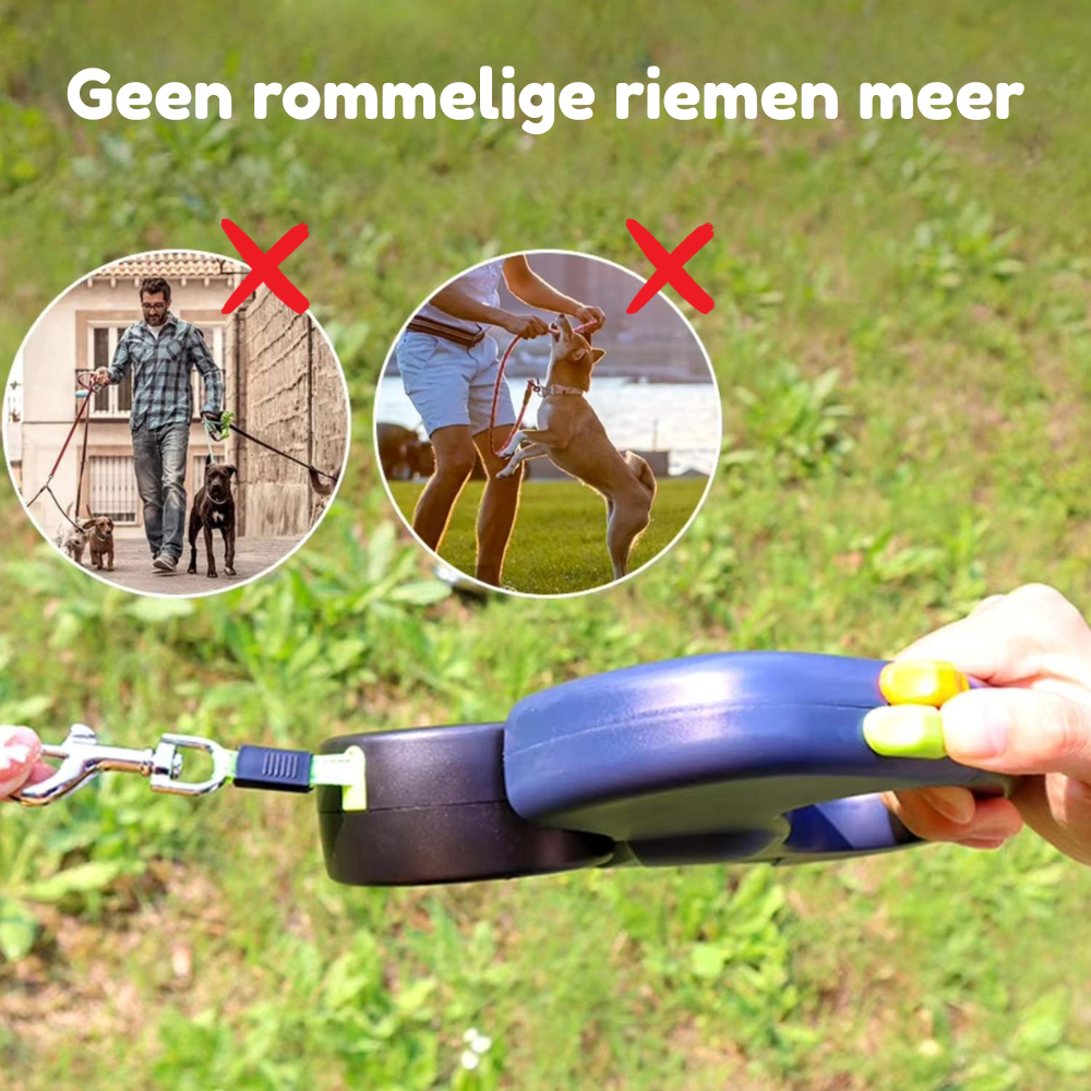 LeashBuddy™ - 2-in-1 Intrekbare Lijn