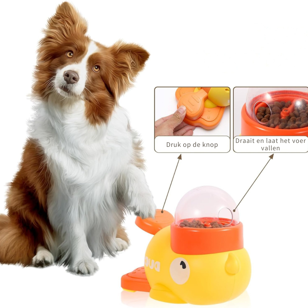 PawPush™ - Innovatieve Voerbak