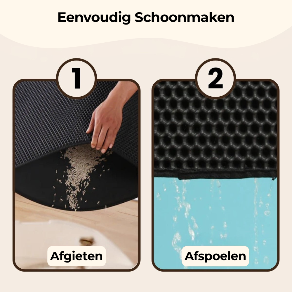 PawPad™ - Innovatieve Kattenbak Mat