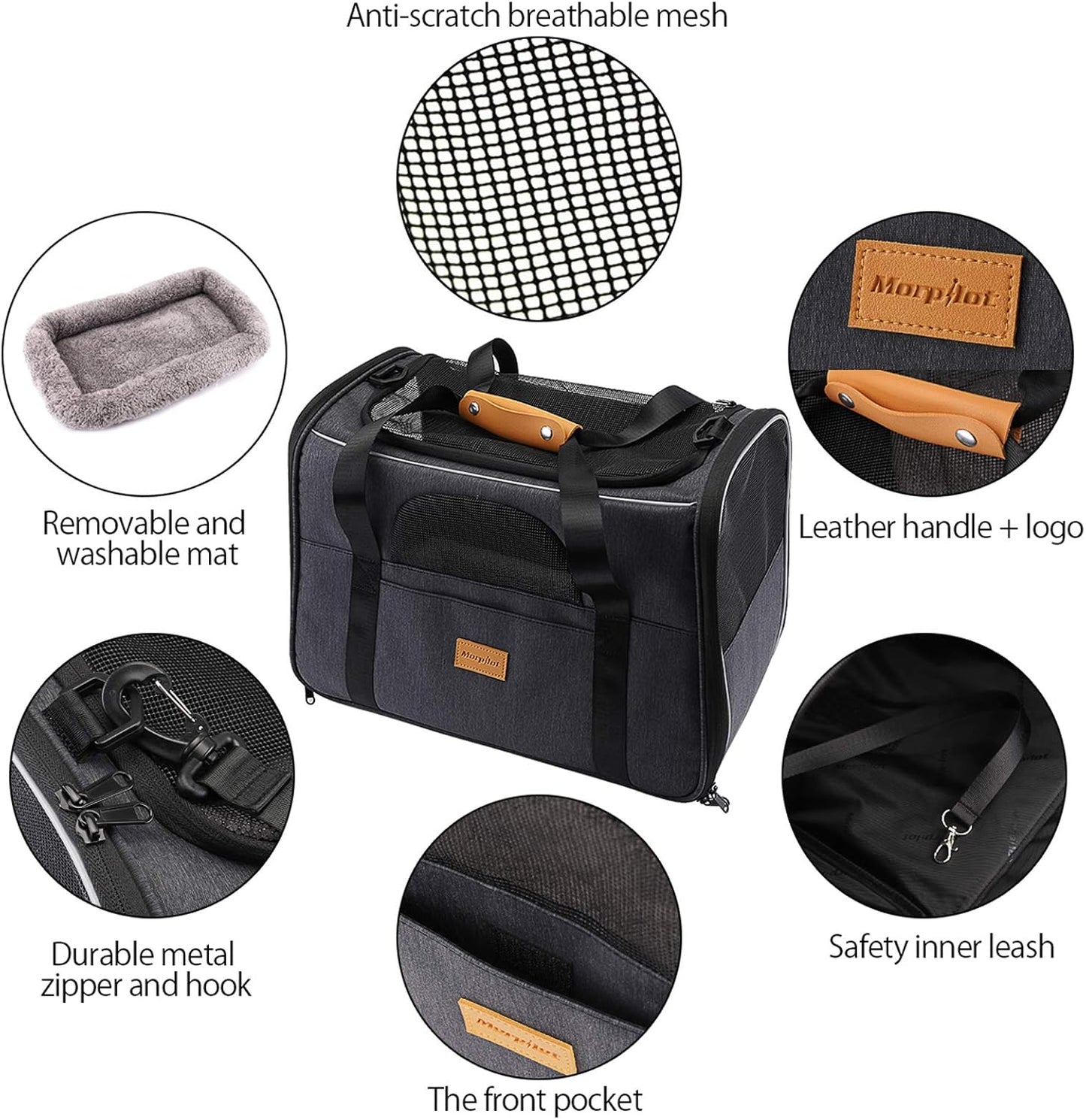 FurVoyage - Luxe Transporttas voor Hond & Kat