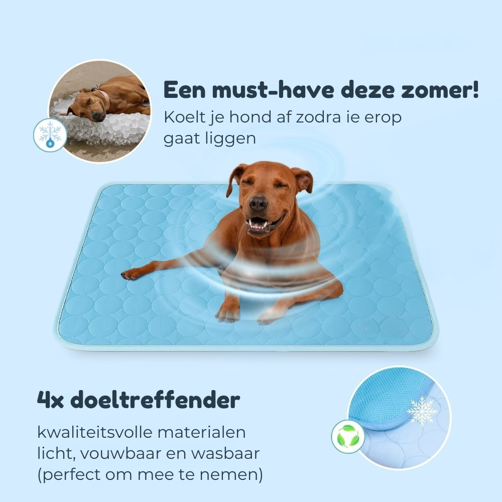 PawChill™ verkoelende hondenmat | 1+1 GRATIS