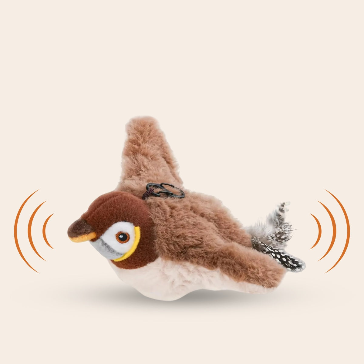 SpeelMus™ Realistische Simulatie Vogel voor Katten