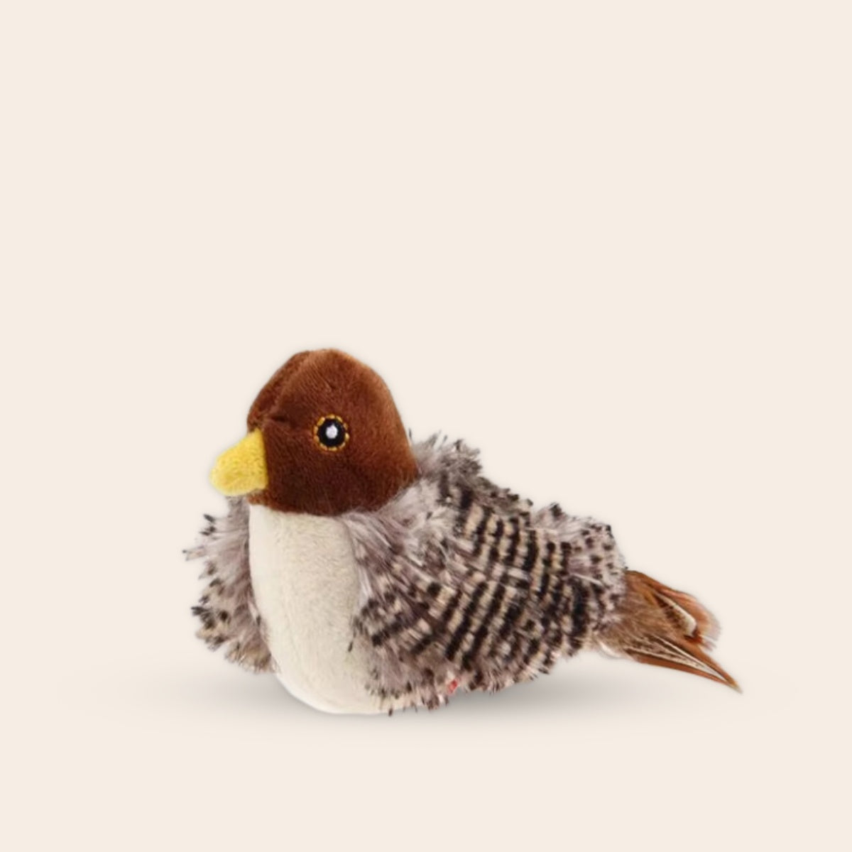 SpeelMus™ - Realistische Simulatie Vogel voor Katten - Kleine Mus