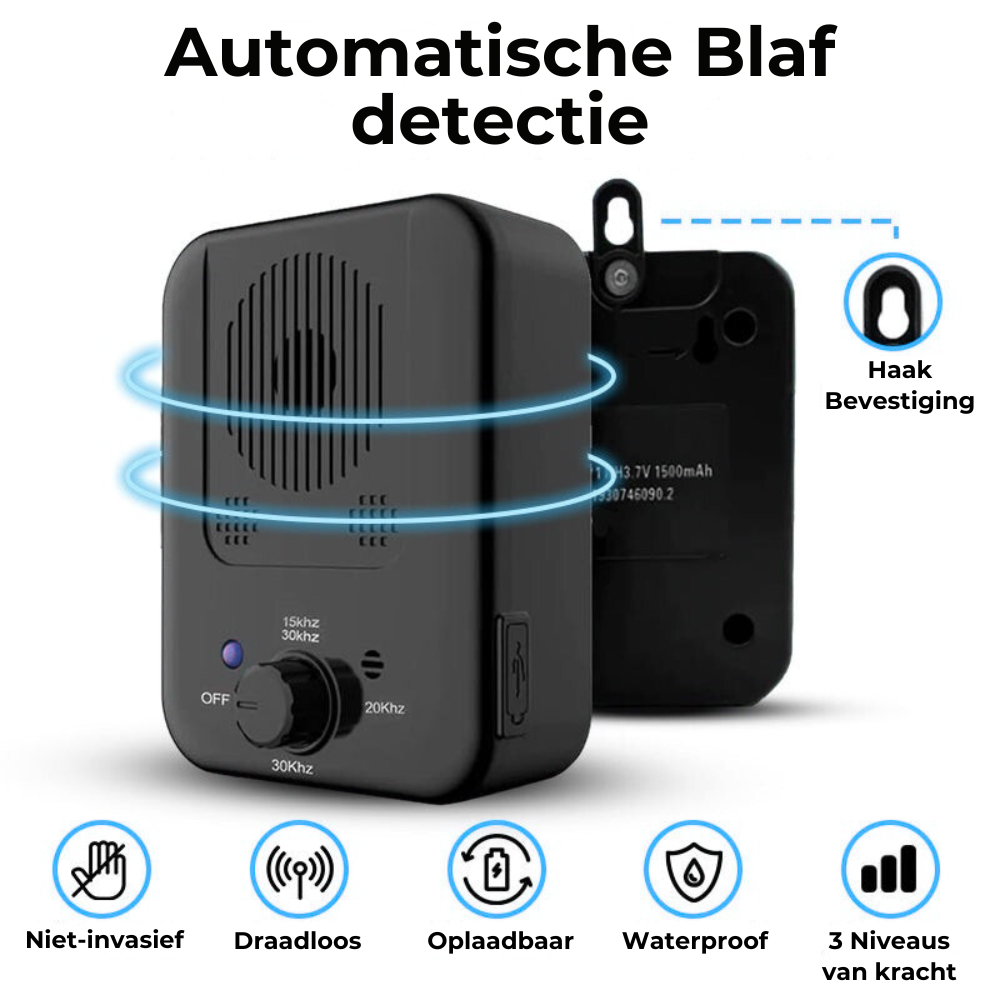WoofDetector - Detecteert blaffen automatisch