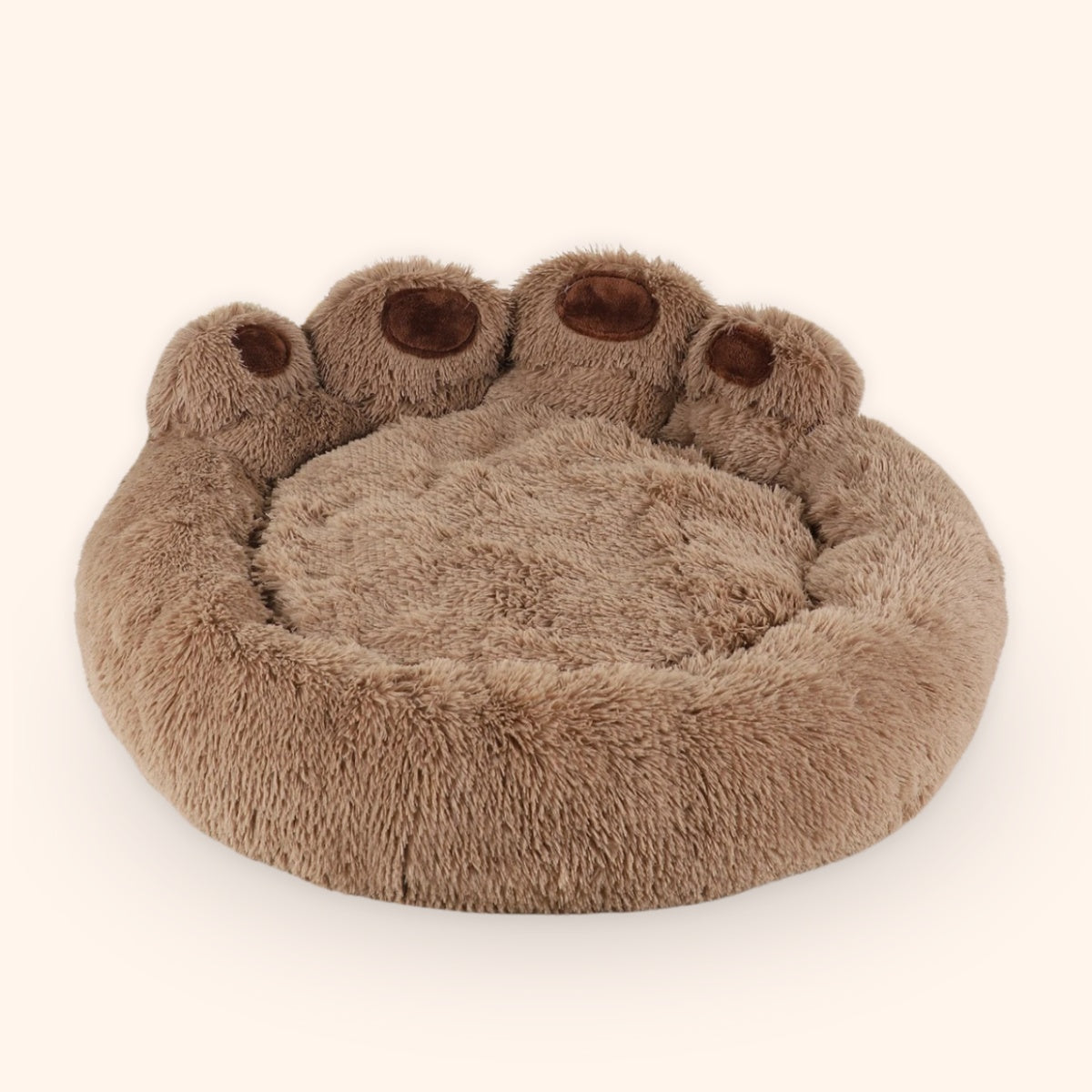 PawPlush™ - Luxe Pootvormige Slaapmand
