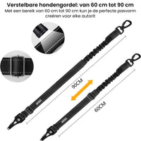 Hondenauto Gordel - Schokabsorberend & Verstelbaar