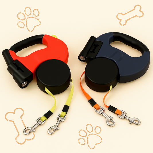 LeashBuddy™ - 2-in-1 Intrekbare Lijn