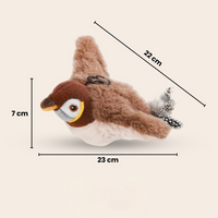 SpeelMus™ Realistische Simulatie Vogel voor Katten