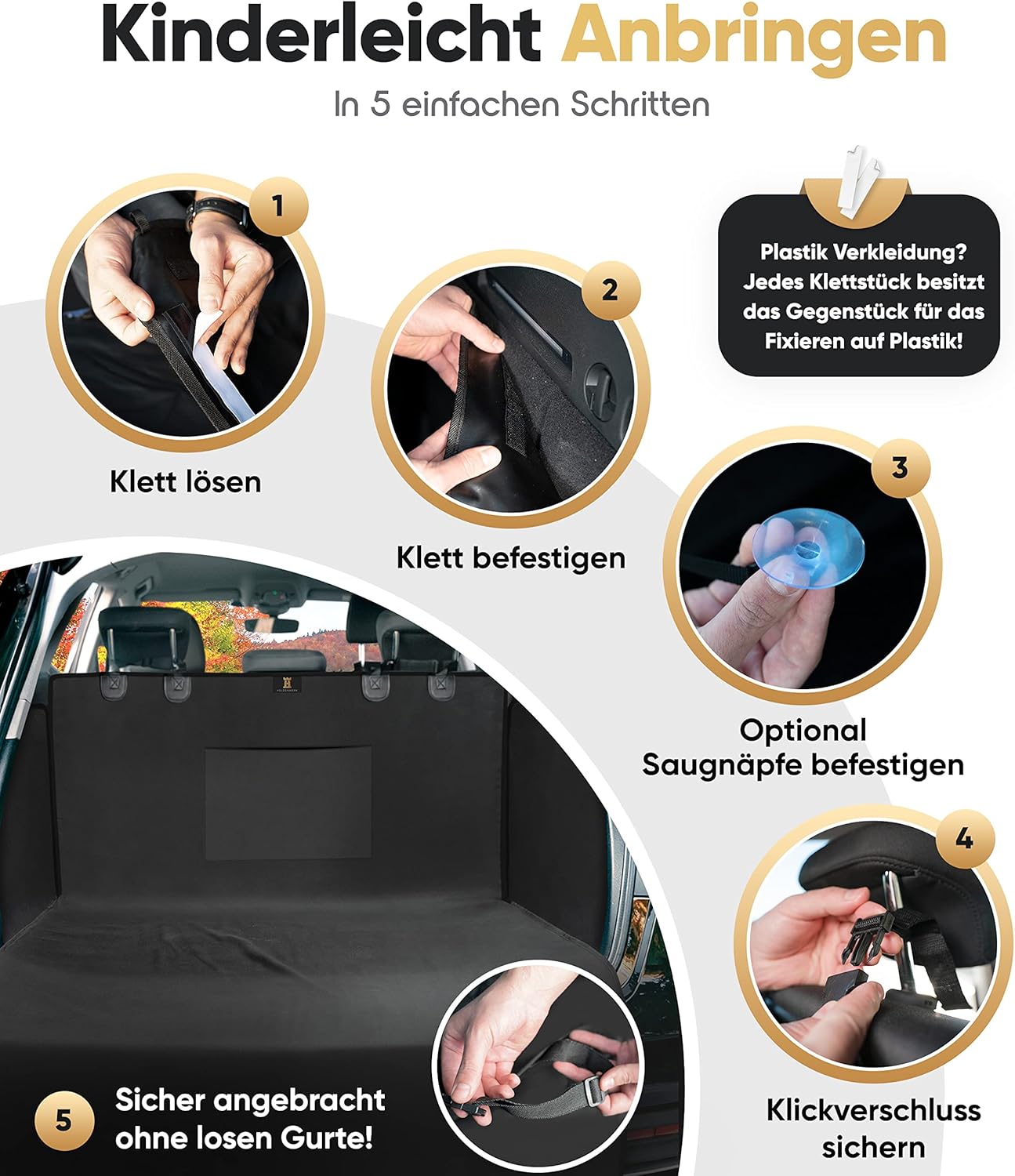 PawProtect Deluxe – Kofferbakbeschermer voor Honden