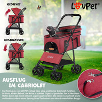 PetCruze - 2-in-1 Hondenbuggy & Draagtas