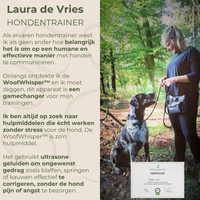 WoofWhisper™ - Stopt blaffen en ander ongewenst gedrag