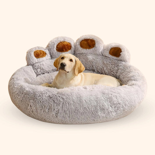 PawPlush™ - Luxe Pootvormige Slaapmand