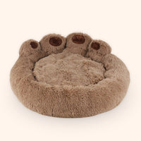 PawPlush™ - Luxe Pootvormige Slaapmand